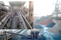 Inline-Volumenstromkontrolle mineralischer Rohstoffe