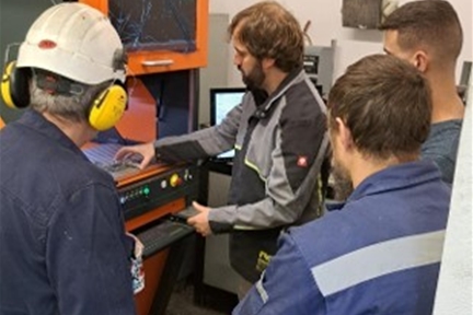 HLV SlagLIBS installation